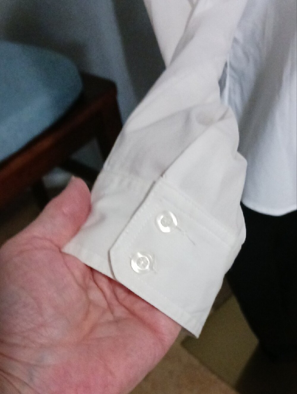 Christopher & Banks- Women's White Pintuck Button-Down Shirt - Picture 6 of 14